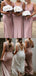 Sexy V-neck Sleeveless Long Bridesmaid Dresses, BG046