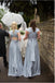 A-line Floor-length V-neck Sexy Simple Cheap Bridesmaid dresses, BD0530