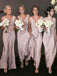 A-Line V-neck Floor-Length chiffon sleeveless cheap simple long Bridesmaid Dresses, BD0433